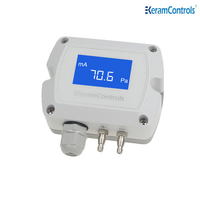 Передатчик перепада давления дисплея KDP210 RS485 LCD для чистой комнаты