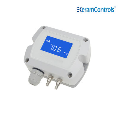 Передатчик перепада давления дисплея -100~100pa LCD для HVAC