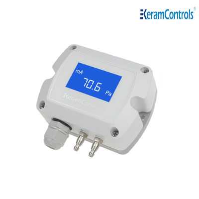Передатчик перепада давления дисплея -100~100pa LCD для HVAC
