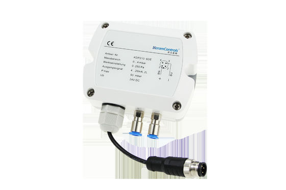 KDP210AC RS485 LCD дисплей Hvac Дифференциальный передатчик давления для чистой комнаты